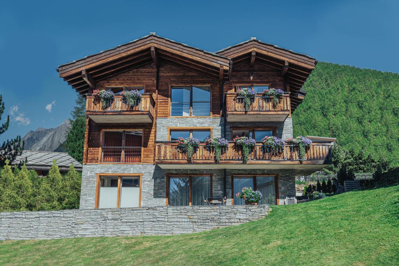 Ferienhaus Casa Luna Zermatt Exterior foto
