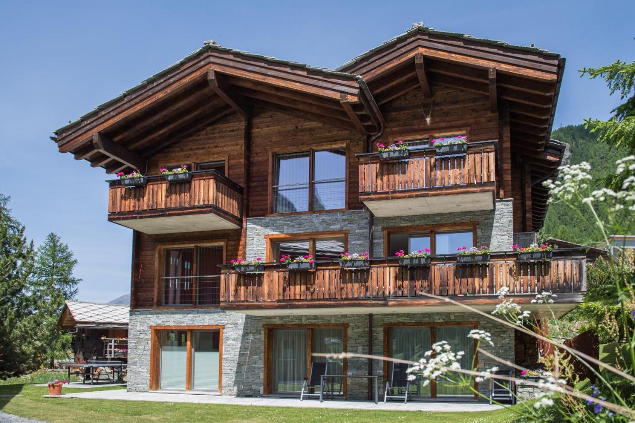 Ferienhaus Casa Luna Zermatt Exterior foto